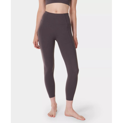 Women's high waist 7/8 yoga leggings with side pockets compressive fitness tights