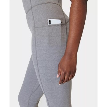 Women's wide strap scoop neck flattering yoga jumpsuits with side pockets