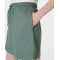 Elastic waist cotton blend lounge skirts with side pockets women's new A line skirts