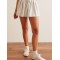 Women's new athleisure cotton lace skort