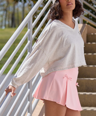 Women's new arrival high waist bow mini skirts athletic dress