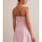 Classic one piece cross back tennis dress with built in shorts