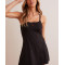 Classic one piece cross back tennis dress with built in shorts