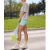 Women's oversized cotton short sleeve t shirts crew neck cropped sports tees