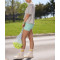 Women's oversized cotton short sleeve t shirts crew neck cropped sports tees