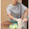 Women's oversized cotton short sleeve t shirts crew neck cropped sports tees
