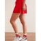 Women's high waist flowy shorts lightweight 2 in 1 running shorts with adjustable waist