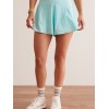 Women's 2 in 1 woven shorts with side pockets mid rise flowy running shorts with pockets