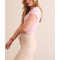 Women's fitted square neck short sleeve workout tops
