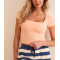 Women's fitted square neck short sleeve workout tops
