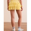 Women's high waist athletic ruffle skorts cute tennis skirts with built in shorts