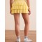 Women's high waist athletic ruffle skorts cute tennis skirts with built in shorts