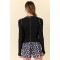 Women's long sleeve contrast stitiching workout top with thumb hole