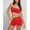 Tummy control anti camel toe booty shorts butt lifting biker shorts