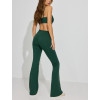 Women's wholesale flared leggings squat proof buttery soft bell bottomed yoga pants