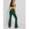 Women's wholesale flared leggings squat proof buttery soft bell bottomed yoga pants