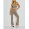 Women's wholesale flared leggings squat proof buttery soft bell bottomed yoga pants