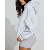 Women's heavy weight cotton fleece hoodies relaxed fit versatile sweatshirts with hood