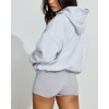 Women's heavy weight cotton fleece hoodies relaxed fit versatile sweatshirts with hood