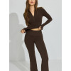 Long sleeve half zipper gym crop with thumblehole lightweight flattering workout tees