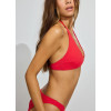 Ring halter swimwear top for women high quality padded bikini tops