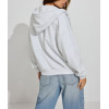 Women's cotton fleece oversized full zip up hoodies relaxed fit heavy weight hooded jackets