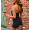Studio to street strapless fitness jumpsuits one piece ultra soft short sports rompers