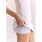 Women's ribbed square neck tennis dress with built in shorts U back athleisure dress