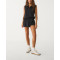 Women's relaxed fit half zipper vest sleevless lounge top