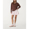 Women's cozy fit high neck half zipper sweatshirts