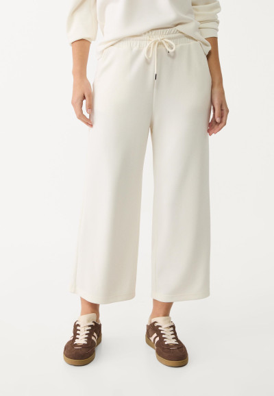 Women's modal blend cropped pants flowing sweatpants