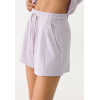 Mid rise modal shorts with adjustable waist and side pockets luxury running shorts