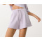 Mid rise modal shorts with adjustable waist and side pockets luxury running shorts