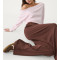 Women's long sleeve off shoulder sweatshirts relaxed fit luxury pullover