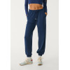 Women's classic mid rise adjustable waist track pants with side pockets