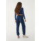 Women's classic mid rise adjustable waist track pants with side pockets