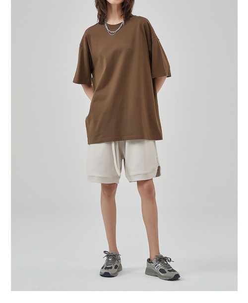 OEM Customized Men's Short Sleeve Tee - Soft Fitted Crew Neck Shirts for Activewear, Specialized Manufacturing for Performance Apparel, Tailored Designs for Yoga, Sports and Casual Use, Bulk Order Fulfillment Available