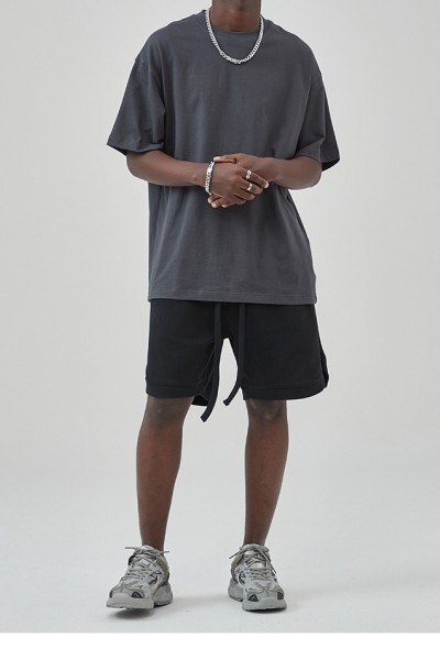 OEM Customized Men's Short Sleeve Tee - Soft Fitted Crew Neck Shirts for Activewear, Specialized Manufacturing for Performance Apparel, Tailored Designs for Yoga, Sports and Casual Use, Bulk Order Fulfillment Available