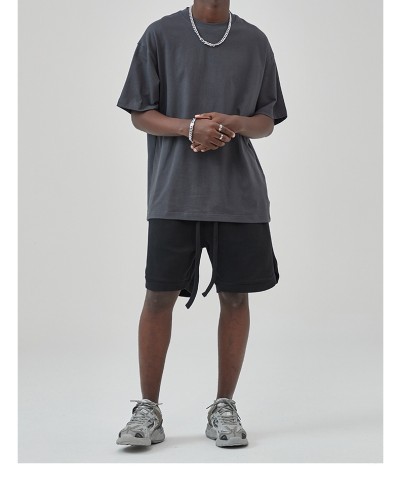 OEM Customized Men's Short Sleeve Tee - Soft Fitted Crew Neck Shirts for Activewear, Specialized Manufacturing for Performance Apparel, Tailored Designs for Yoga, Sports and Casual Use, Bulk Order Fulfillment Available