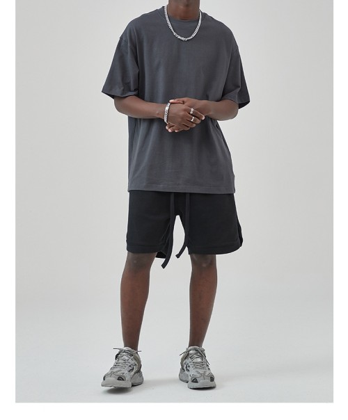 OEM Customized Men's Short Sleeve Tee - Soft Fitted Crew Neck Shirts for Activewear, Specialized Manufacturing for Performance Apparel, Tailored Designs for Yoga, Sports and Casual Use, Bulk Order Fulfillment Available