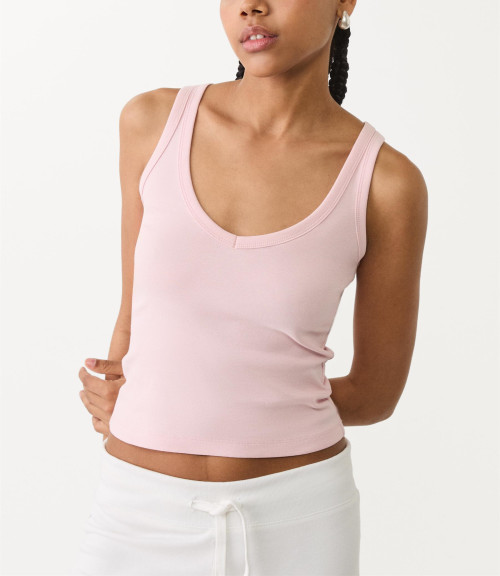 Women's new arrival v neck full back sports tank with removable padding