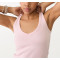 Women's new arrival v neck full back sports tank with removable padding