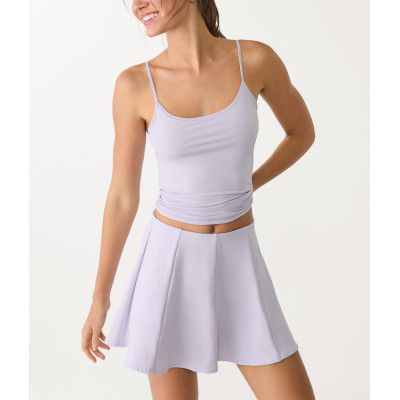 Women's high waisted active skirts with built in shorts light weight flowy skorts