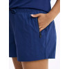 Elastic waist active shorts with side zipper pockets lightweight relaxed fit running shorts
