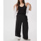 Women's plus size active pants with side pockets lightweight woven lounge sweatpants