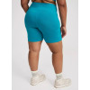 Women's high waist compressive biker shorts 7" inseam yoga shorts