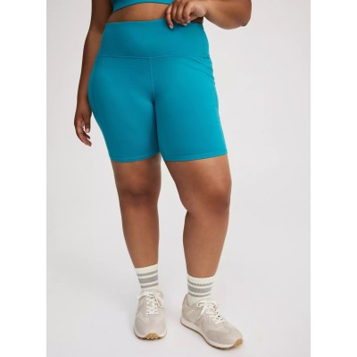 Women's high waist compressive biker shorts 7