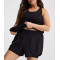 Women's 4 ways stretchy double layer running shorts