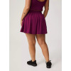 Women's lightweight flowy skorts super soft lounge skirts with built in shorts
