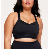 Women's high support back cross sports bra with adjustable straps
